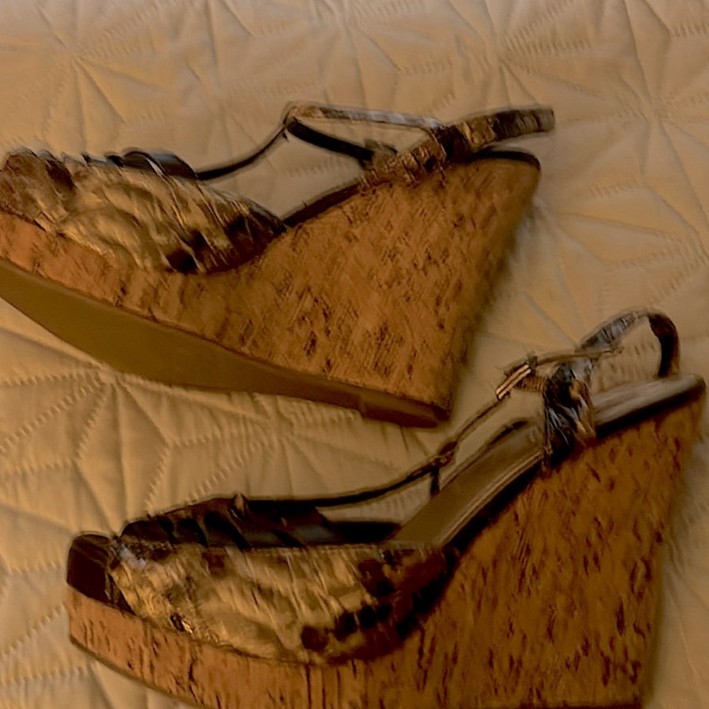 Woman’s Platform Wedge high heels